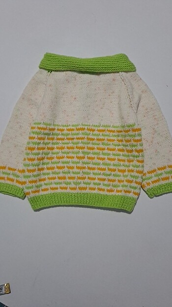 El örgüsü bebek hirka  - Görsel 2