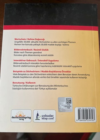  Almanca-Türkçe Resimli Sözlük