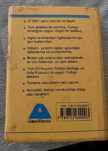 İngilizce-Türkçe Cep Sözlüğü