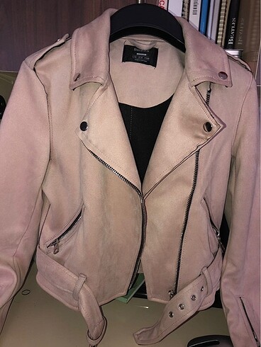 s Beden ten rengi Renk Bershka crop ceket