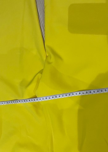 Sarı Pilili Kadın Uzun Tulum - Görsel 8