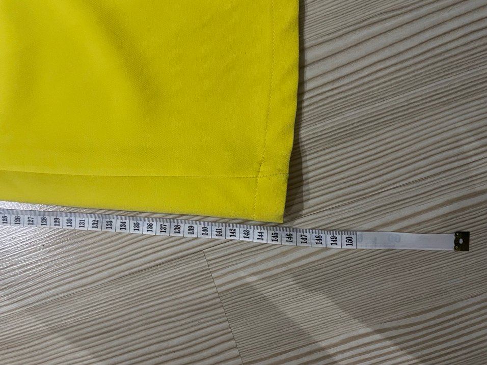 Sarı Pilili Kadın Uzun Tulum - Görsel 5