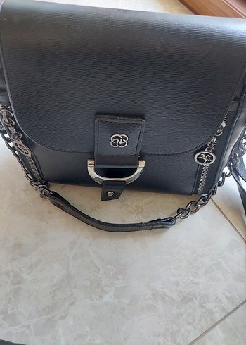 Diğer Siyah Deri Gotik Kadın Çanta