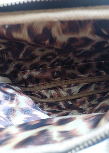 nas bag Siyah Deri Kadın Portföy Çanta - Görsel 4