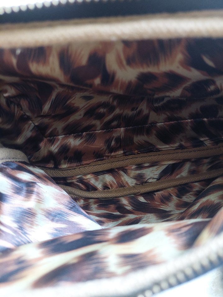 nas bag Siyah Deri Kadın Portföy Çanta - Görsel 4