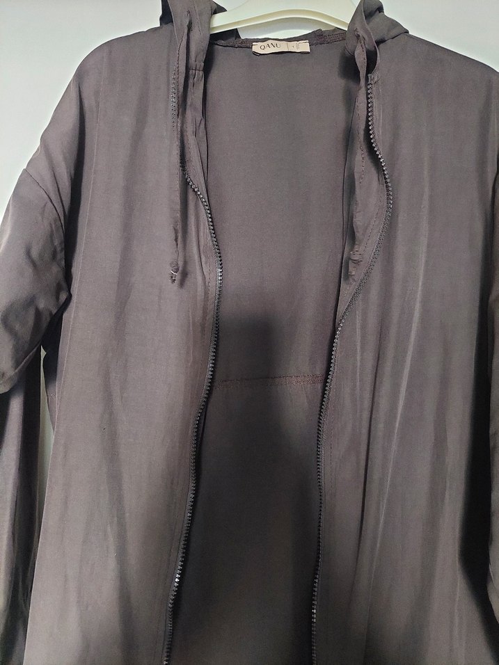 Kadın Uzun fermuarlı trenc - Görsel 4