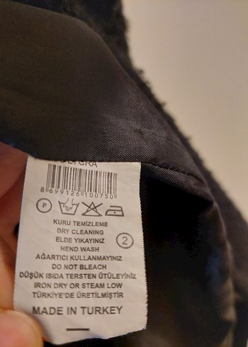 siyah standart beden kaban - Görsel 5