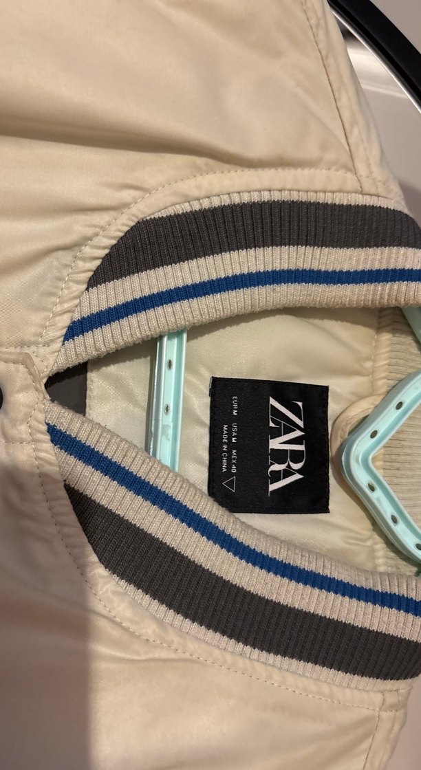 Beyaz Baskılı Rahat Kesim Erkek Ceket - Görsel 2