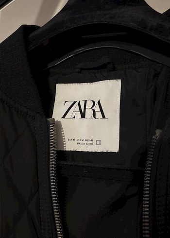 Erkek Siyah Bomber Ceket - Görsel 3