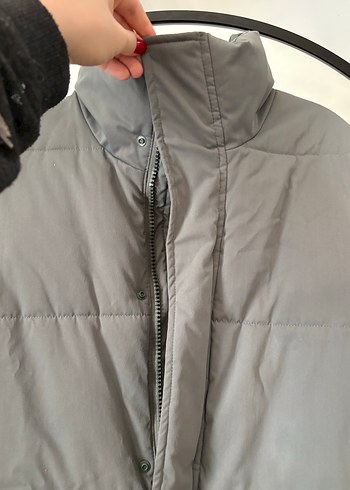 Gri Yeşil Midi Erkek Ceket - Görsel 5