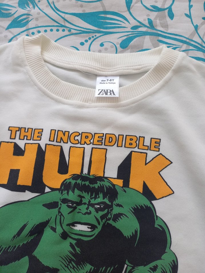 Renkli Hulk Baskılı Erkek Çocuk Eşofman Takımı - Görsel 2