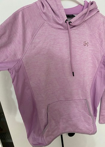 m Beden Mor Kapüşonlu Kadın Sweatshirt