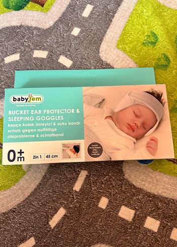 BabyJem Bebek Kulak Koruyucu Uyku Gozlugu