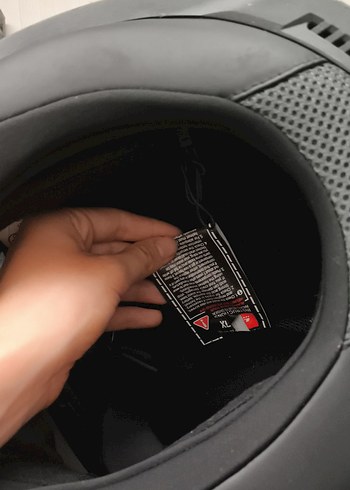 LS2 rapid Siyah mat Desenli Biker Kask - Görsel 7