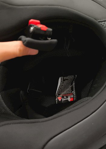 LS2 rapid Siyah mat Desenli Biker Kask - Görsel 8