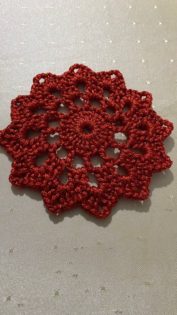 El Yapımı Bohem Turuncu Örgü Supla - Görsel 3