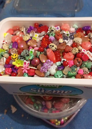 Renkli Karışık Boncuk Seti - Görsel 2