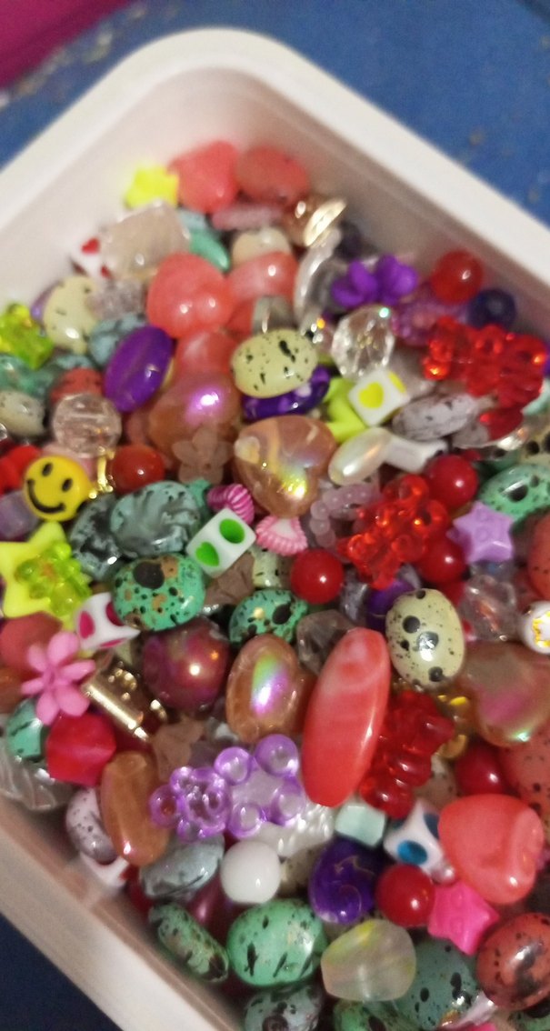 Renkli Karışık Boncuk Seti - Görsel 3