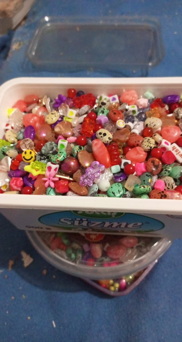 Renkli Karışık Boncuk Seti - Görsel 2