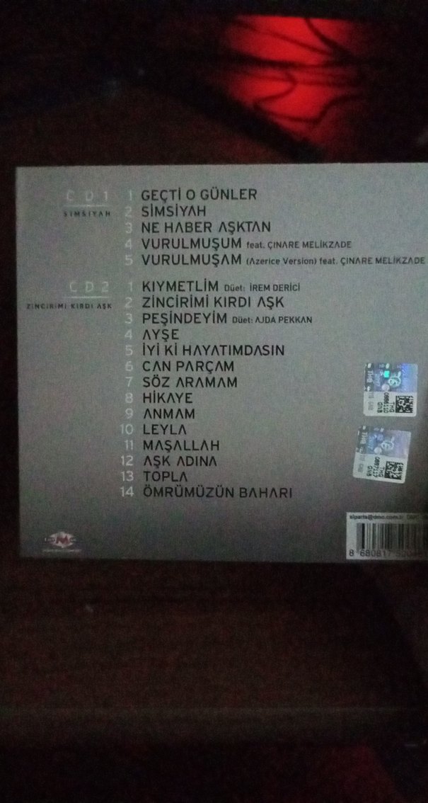 Mustafa Ceceli simsimyah albüm 2 CD li - Görsel 2
