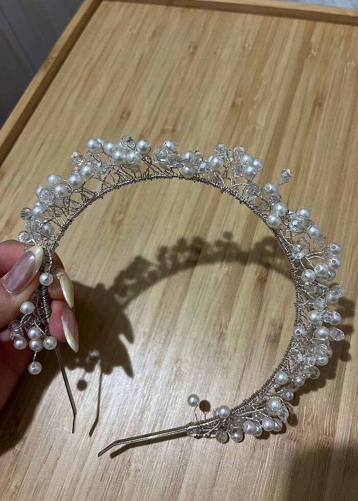 Nişan söz düğün taçı - Görsel 2