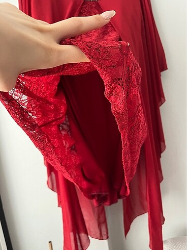 Büyük beden Abiye Elbise - Görsel 11