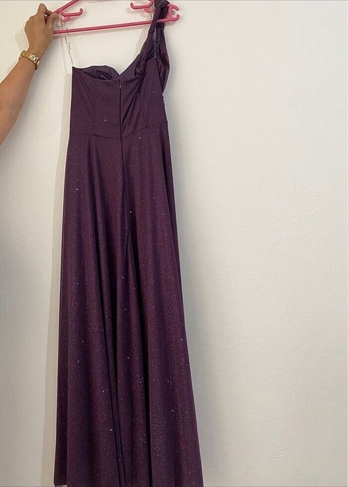 Simli abiye elbise - Görsel 2