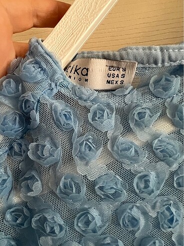 Diğer Mavi zara model bluz