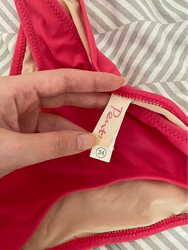 xs Beden 34 xs penti pembe bikini alti