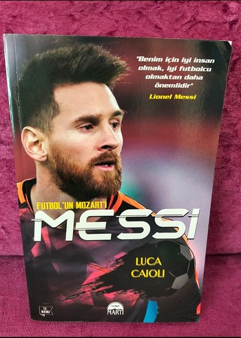  Beden Lionel Messi - Futbolun Mozart'ı Kitabı