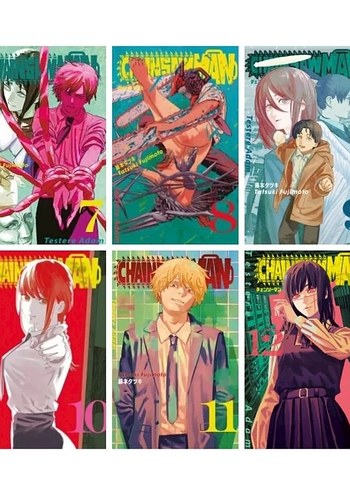Chainsaw man Manga Seti - Cilt 7 den 12 ye