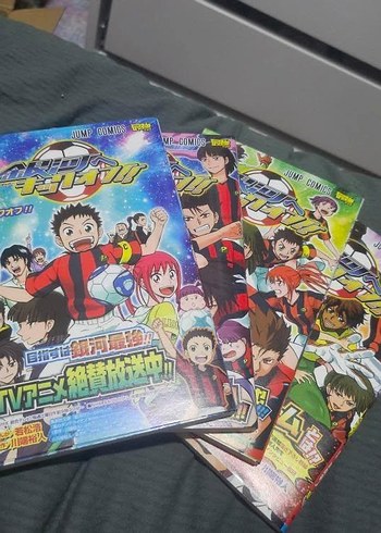 Victory kick off Manga Seti + official guidebook