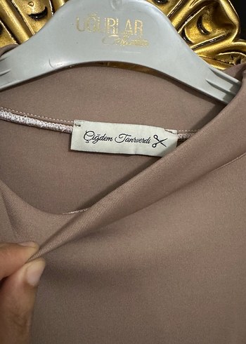 Bej Kadın Uzun Kollu Salaş Tunik - Görsel 4