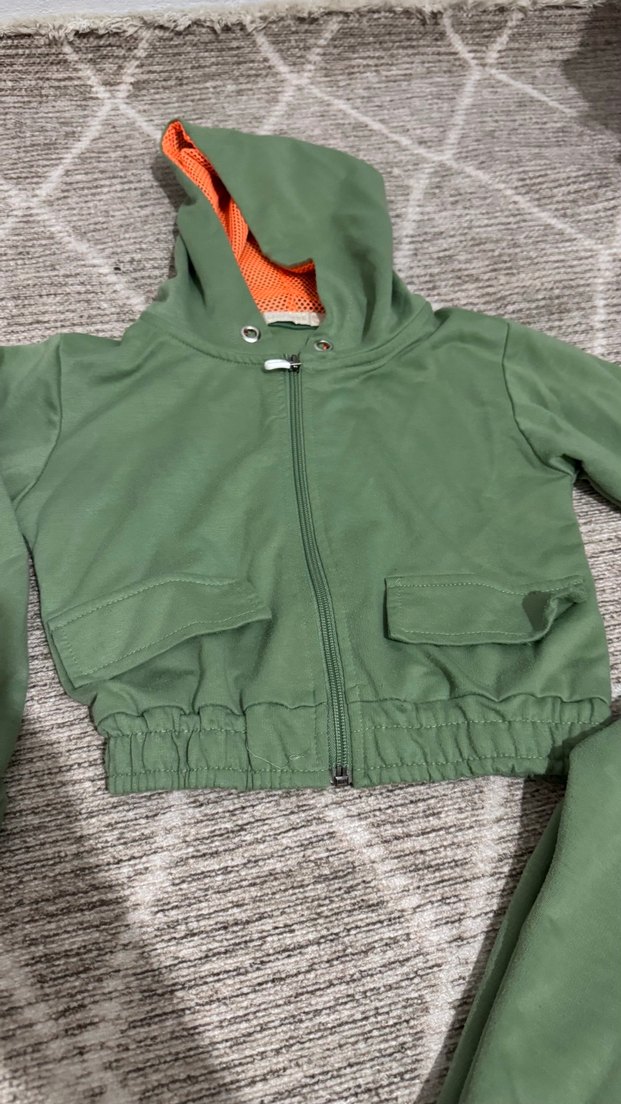 Kapüşonlu çocuk Eşofman Takımı - Görsel 4