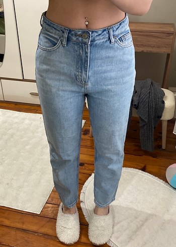 Trendyol & Milla Acik Mavi Yuksek Bel Denim Jean