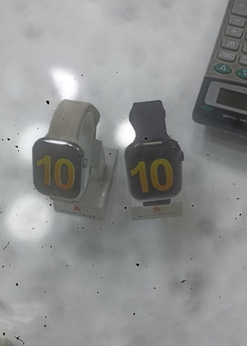Gri Akıllı Saat 10 Ekran kordonu sadece