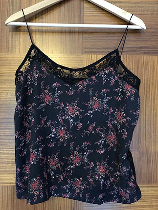 Zara small beden askili bluz