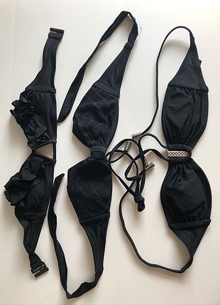 s Beden siyah Renk H&M bikini ustu small beden