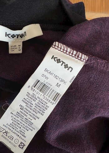 Bordo Lacivert Kareli Kadın Triko - Görsel 4