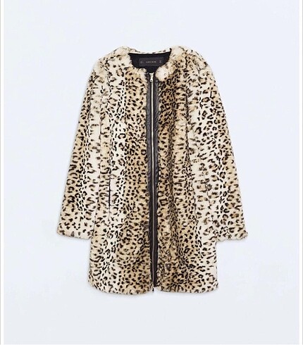 Zara Leopar peluş kürk/kaban