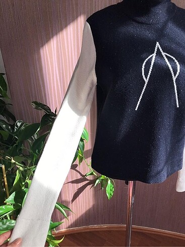 Organik yün kazak - Görsel 2