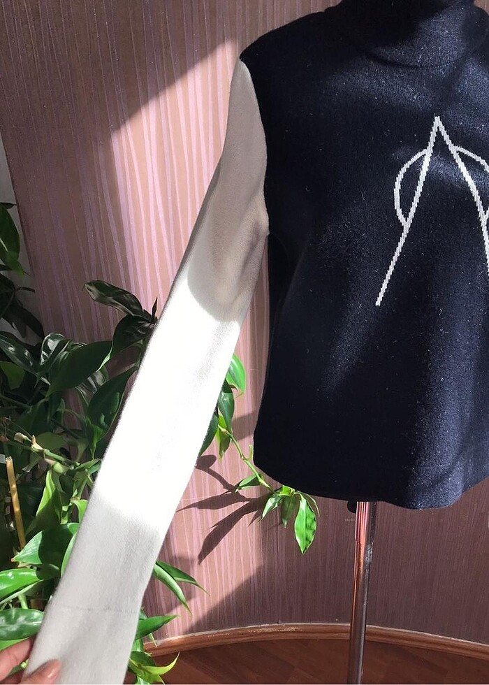 Organik yün kazak - Görsel 2