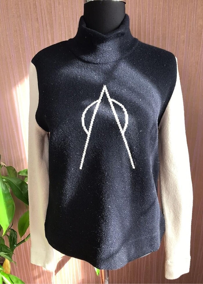 Organik yün kazak - Görsel 3