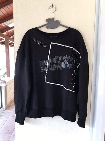 Transparan detaylı eşofman takımı - Görsel 3