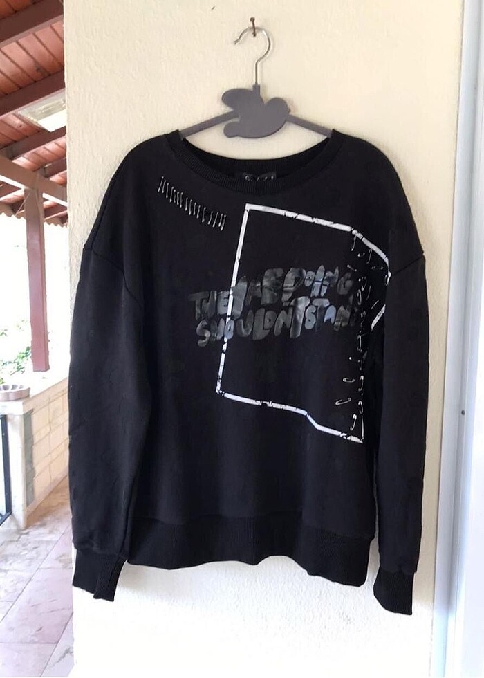 Transparan detaylı eşofman takımı - Görsel 3