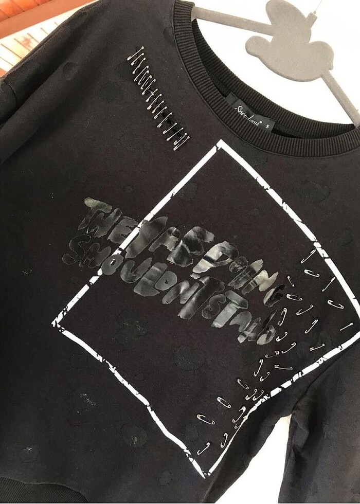 Transparan detaylı eşofman takımı - Görsel 2