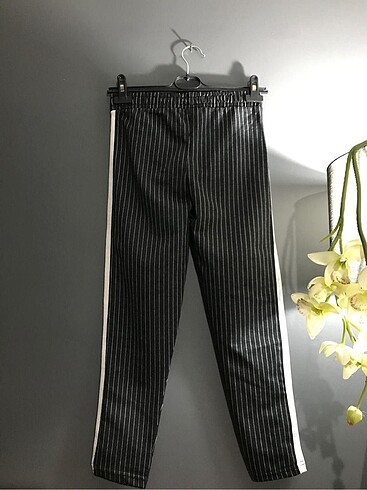 Beli lastikli çigili pantolon - Görsel 4