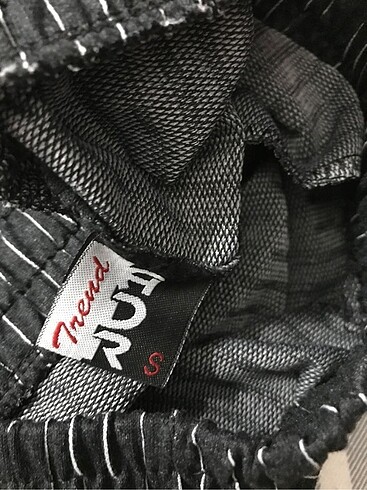 Beli lastikli çigili pantolon - Görsel 5