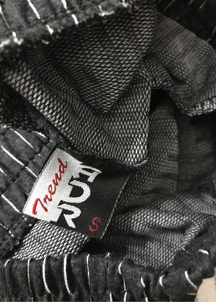 Beli lastikli çigili pantolon - Görsel 5