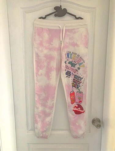 Cepli likralı eşofman altı/ pijama - Görsel 5